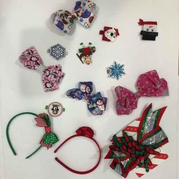 Other - Christmas Hair Accessories Lot